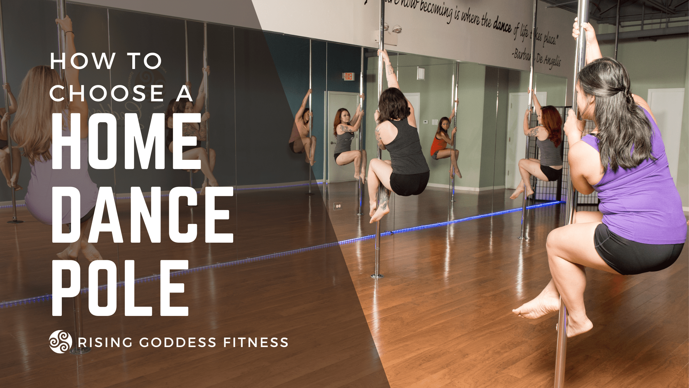How To Choose the Right Home Dance Pole - Rising Goddess Fitness